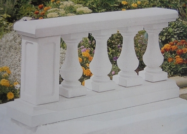 Balustraden Komplett Set 4 Höhe. 62 cm BAD-KP01004