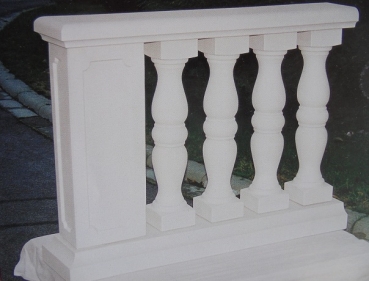 Balustraden Komplett Set 6 Höhe. 92 cm BAD-KP01006