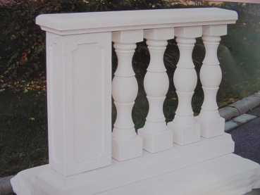 Balustraden Komplett Set 9 Höhe. 92 cm BAD-KP01009