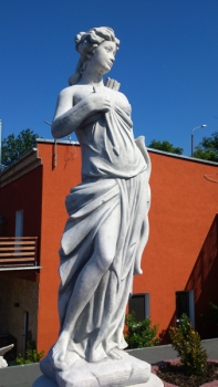 Steinfiguren Set, Gartenfiguren, Skulpturen, Statuen