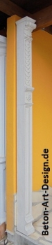Säule, Betonsäule, Steinsäule, Gartensäule, Kapitel, Basis