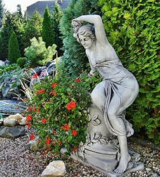 Gartenfiguren, Steinfiguren, Statuen, Skulpturen, Gartendekoration