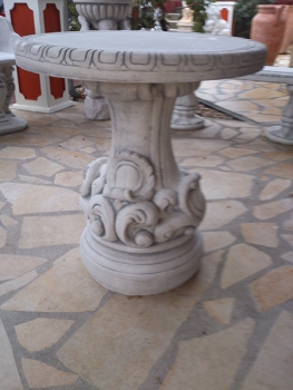 Steintisch, Gartentisch, Tisch, Betonmöbel, Steinmöbel, Gartendekoration
