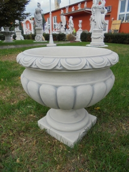 Preview: Pflanzschale, Gartenfiguren, Steinfiguren, Statuen, Skulpturen, Gartendekoration