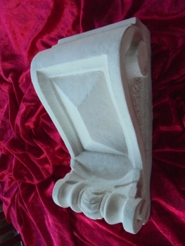 Konsole, Fassadenstuck, Fensterbank Konsole, Fassadenschmuck, Stuck, Gipsstuck