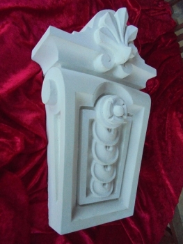 Konsole, Fassadenstuck, Fensterbank Konsole, Fassadenschmuck, Stuck, Gipsstuck