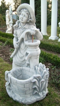 Steinbrunnen, Gartenbrunnen, Brunnen