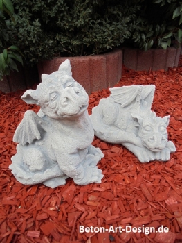 Preview: Steinfiguren Set, Gartenfiguren, Skulpturen, Statuen