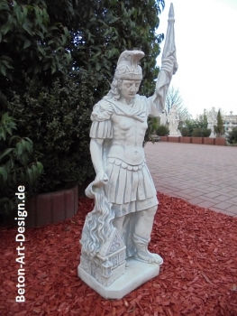 Preview: Florian Schutzpatron Feuerwehr, Statue, Steinfigur, Skulptur