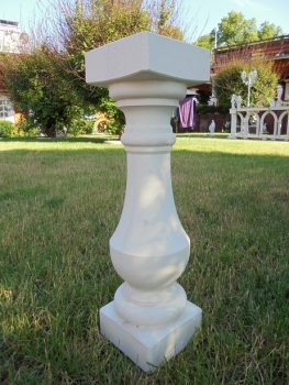 Baluster für Balustrade, Höhe 53 cm, Park & Gartendekoration, Steinguss, Geländer