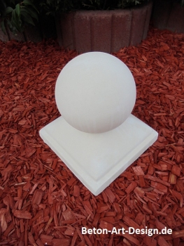 Preview: Kugel, Gartendekoration, Pfeilerschmuck, Pfeilerabdeckung
