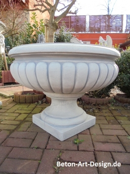Pflanzschale, Amphore, Steinvase, Pflanztrog, Vase, Gartendekoration