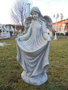 Engel, Steinfigur, Statue, Gartenfigur, Steinguss, Skulptur, Gartendekoration