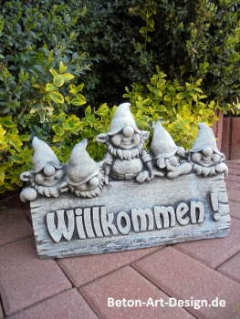Zwerg, Gartenfiguren, Steinfiguren, Statuen, Skulpturen, Gartendekoration