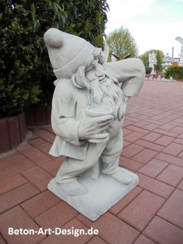 Preview: Zwerg, Gartenfiguren, Steinfiguren, Statuen, Skulpturen, Gartendekoration