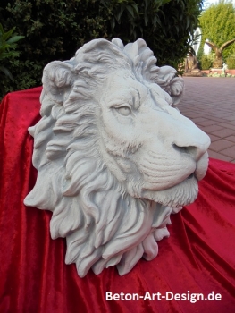 Preview: Löwe Steinfigur, Statue, Gartendekoration