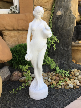 Wasserträgerin, Gartenfigur, Skulptur, Steinguss, Park & Gartendekoration, Steinfigur