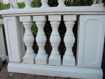 Preview: Baluster für Balustrade, Höhe 63 cm, Park & Gartendekoration, Steinguss, Geländer