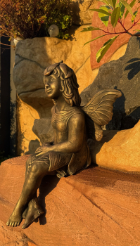 Elfenfigur, Gartenfigur, Betonfigur