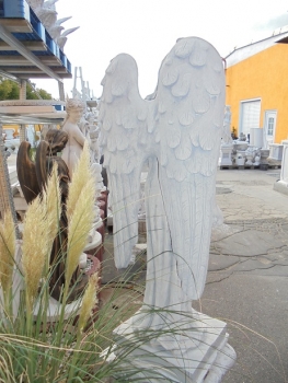 Engel, Steinfigur, Statue, Gartenfigur, Steinguss, Skulptur, Gartendekoration