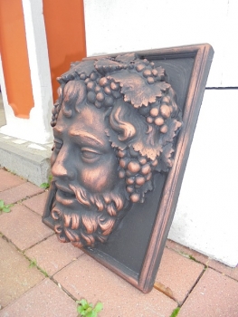 Relief, Wandbild, Steinguss, Fassadenstuck, Stuck, Ornament