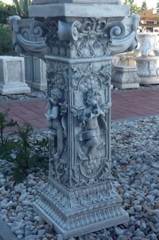 Säule, Sockel, Steinsäule, Figurensäule, Podest, Gartendekoration