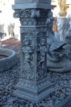 Säule, Sockel, Steinsäule, Figurensäule, Podest, Gartendekoration