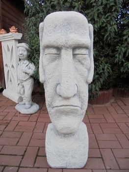 Preview: Moai Statue, Skulptur, Steinfigur