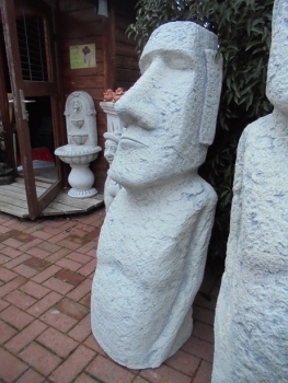 Preview: Moai Statue, Skulptur, Steinfigur