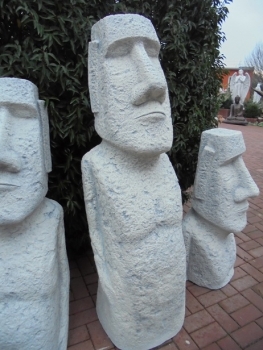 Preview: Moai Statue, Skulptur, Steinfigur