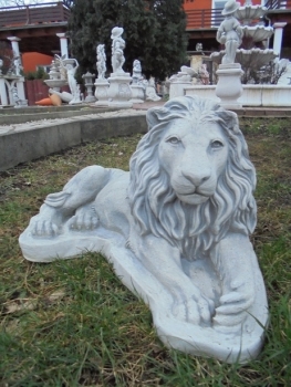 Löwe Steinfigur, Statue, Gartendekoration
