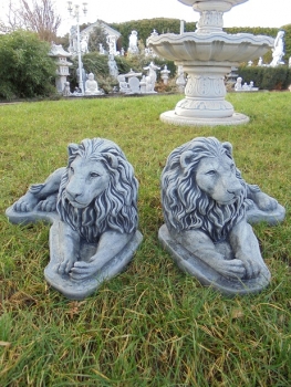 Löwe Steinfigur, Statue, Gartendekoration