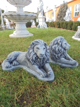 Löwe Steinfigur, Statue, Gartendekoration