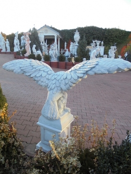 Preview: Adler Statuen, Steinfiguren, Skulpturen, Gartendekoration