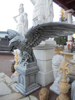 Adler Statuen, Steinfiguren, Skulpturen, Gartendekoration