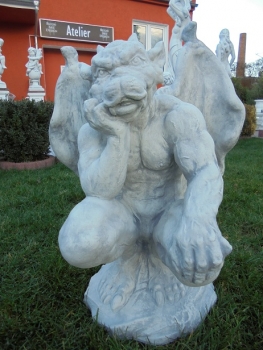 Gargoyle, Statuen, Steinfiguren, Skulpturen, Gartenfiguren