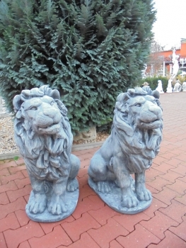 Steinfiguren Set, Gartenfiguren, Skulpturen, Statuen