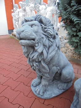 Löwen, Statue, Steinfigur, Skulptur, Gartendekoration