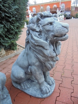 Löwe Steinfigur, Statue, Gartendekoration