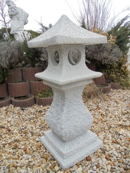 Steinlaterne, Japan Lampe, Feng Shui, Vogelhaus, Skulptur, Teehaus
