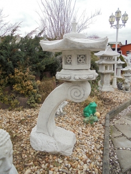 Steinlaterne, Stuba, Japan Lampe, Feng Shui, Gartendekoration, Steinfigur