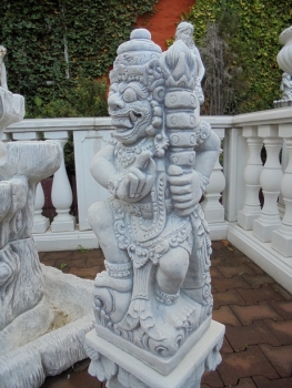 Preview: Bali Krieger Statue, Skulptur, Steinfigur, Gartenfigur