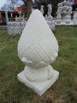 Pinienzapfen, Pfeilerschmuck, Obelisk, Pfeilerkappe, Gartendekoration