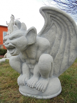 Gargoyle, Statuen, Steinfiguren, Skulpturen, Gartenfiguren