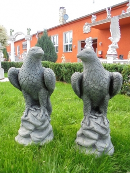 Adler Statuen, Steinfiguren, Skulpturen, Gartendekoration