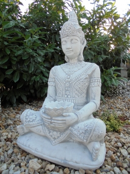 Preview: Buddha, Skulptur, Steinfigur, Gartenfigur