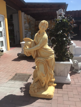 Gartenfigur, Statue, Römerin, 142 cm Hoch, Park & Gartendekoration, Skulptur, XXL, Steinfigur, Steinguss
