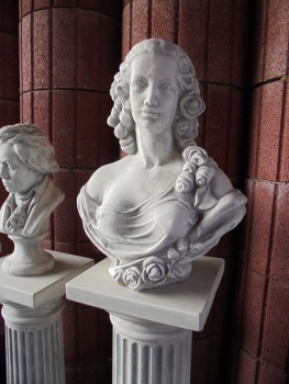 Preview: Büste, Skulptur, Steinfigur, Gartendekoration