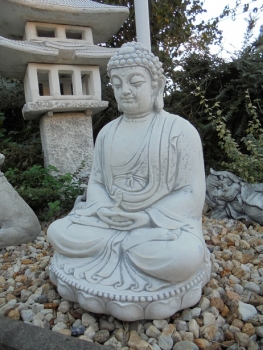 Preview: Buddha, Skulptur, Steinfigur, Gartenfigur