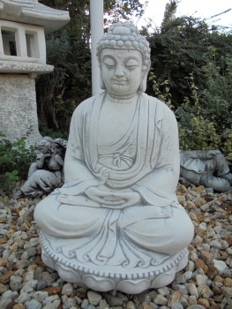 Preview: Buddha, Skulptur, Steinfigur, Gartenfigur